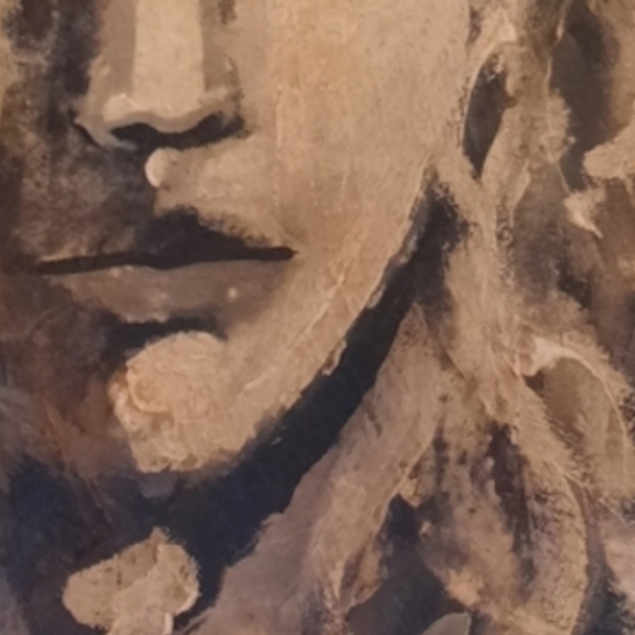 Captivating Original ALAN LOFSNESS Portrait Oil Painting MCM Female Signed Frame - Picture 10 of 13